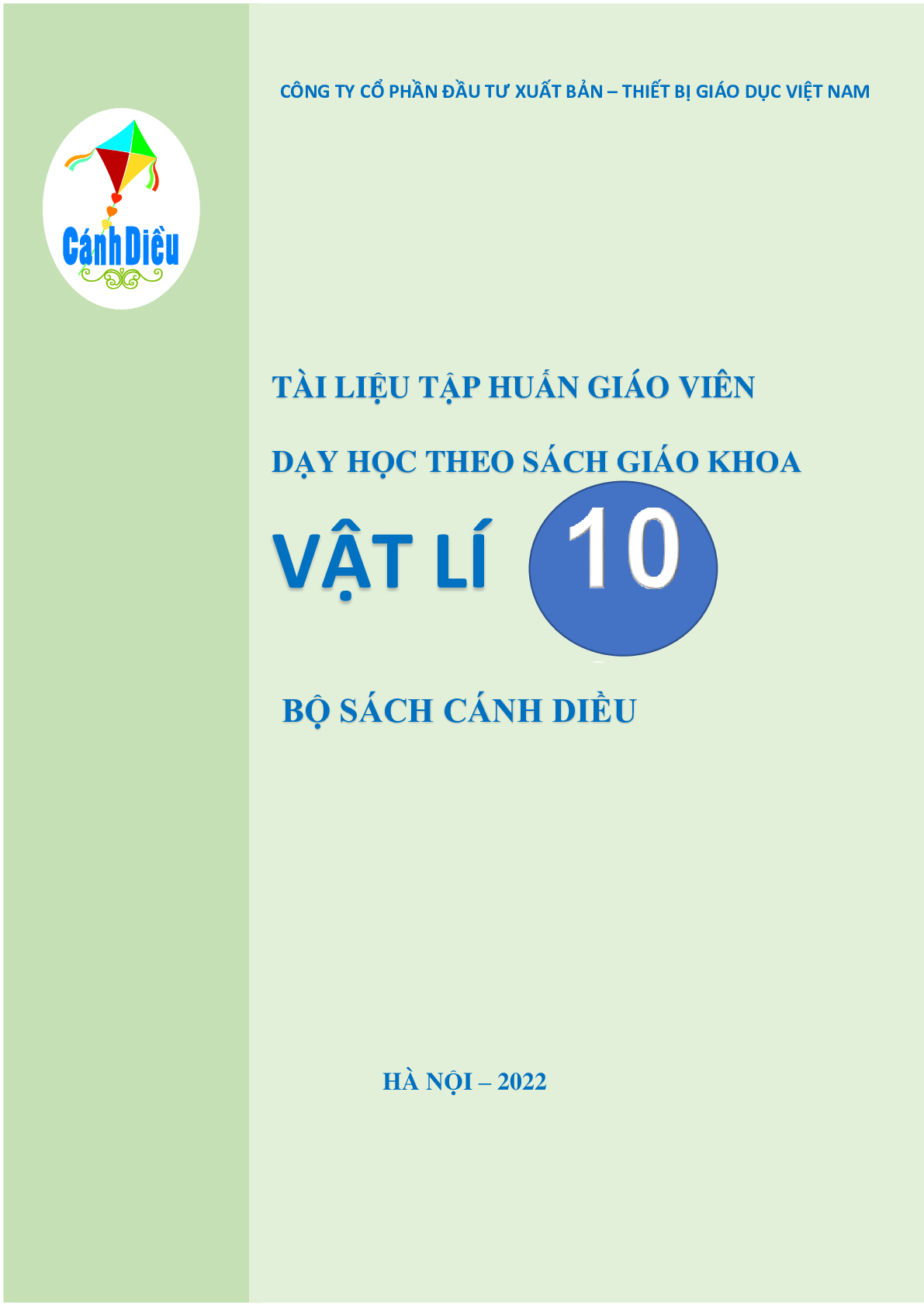 BDGV Vật lí 10 - Cánh Diều