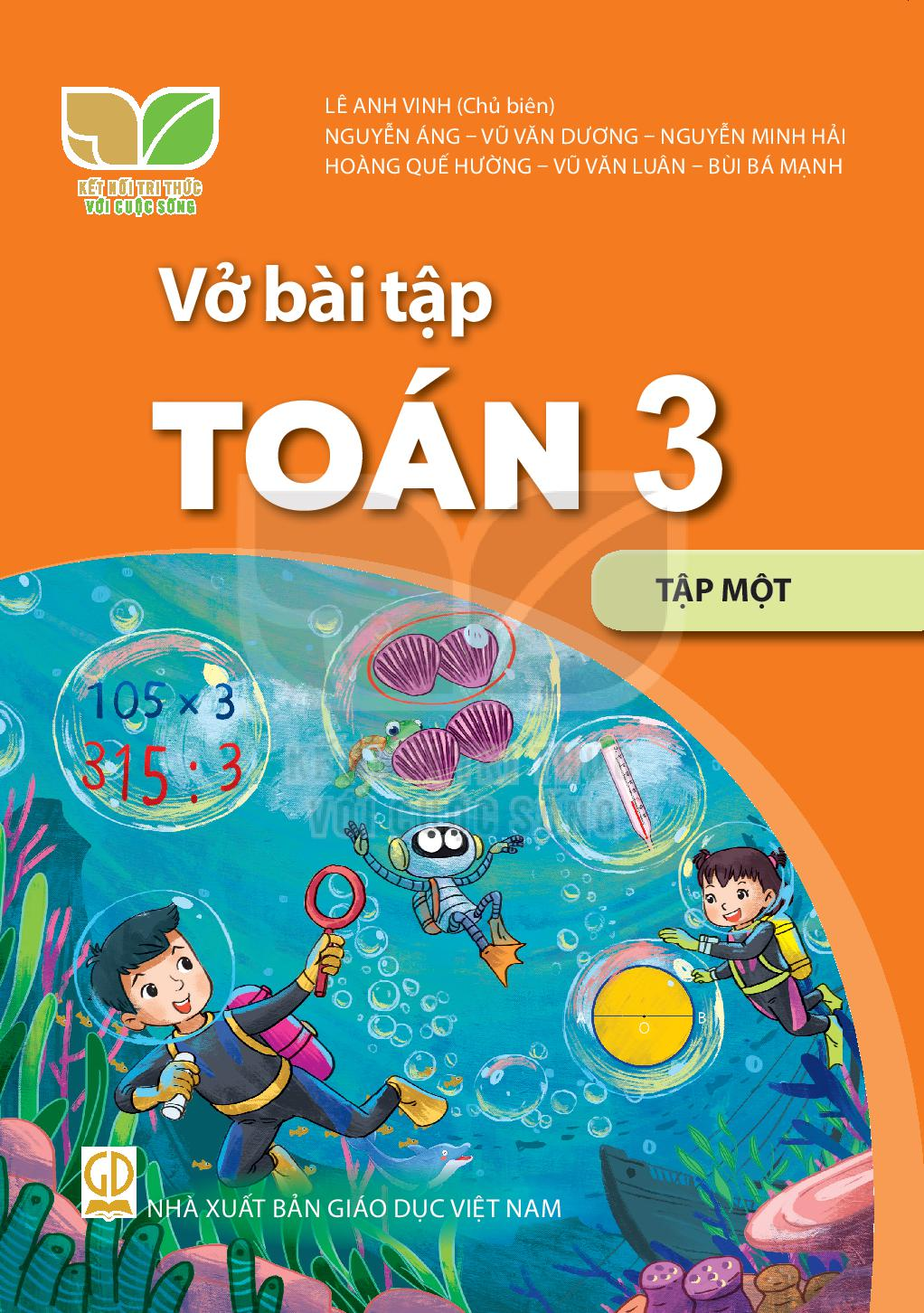 Download SBT Toán 3 Tập 1 - Kết Nối Tri Thức