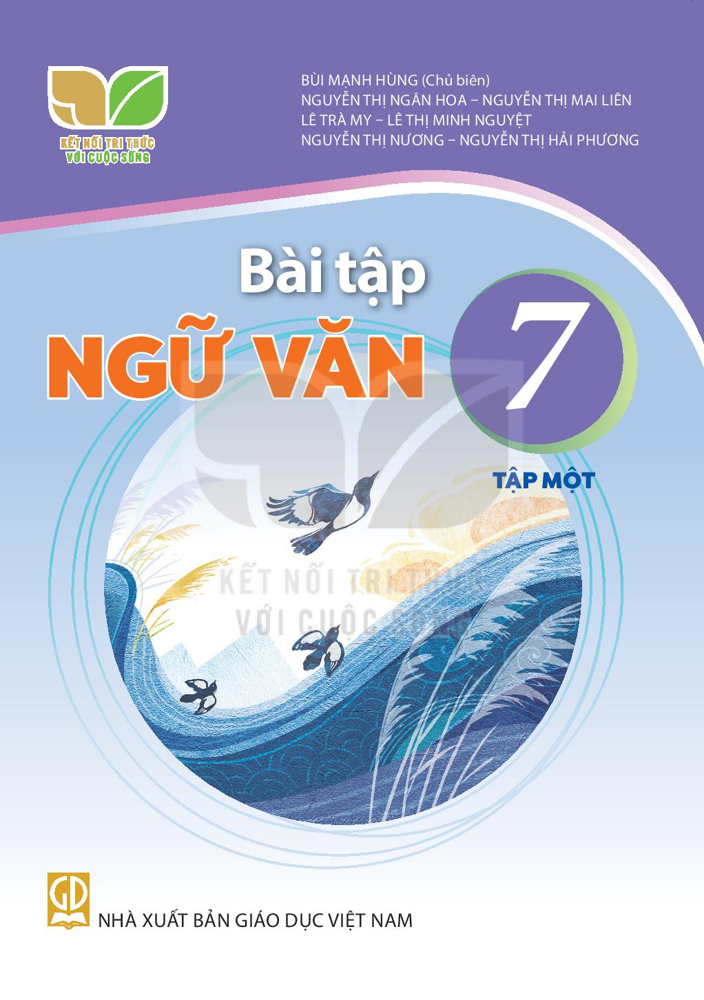 Download SBT Ngữ văn 7 Tập 1 - Kết Nối Tri Thức