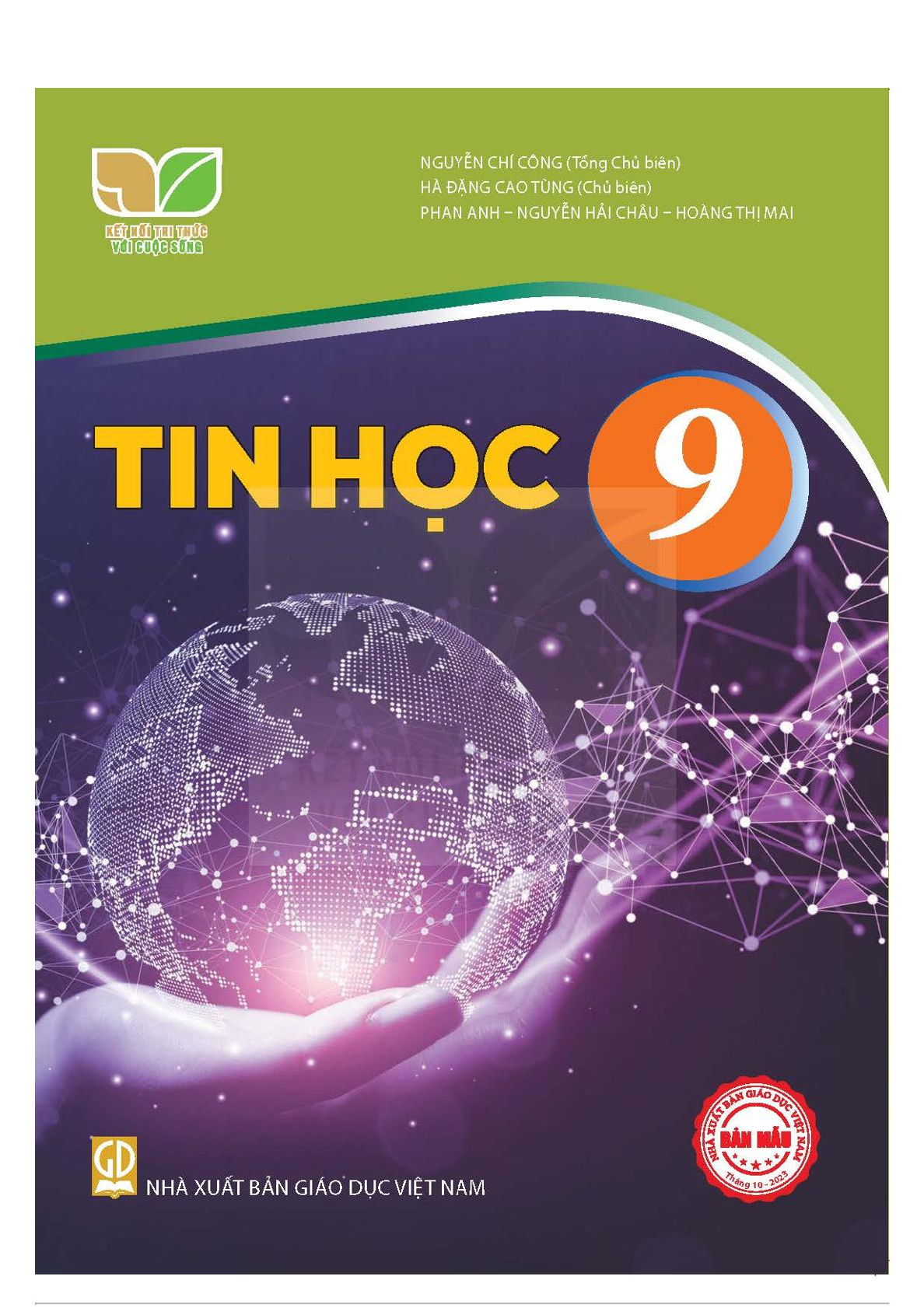 Download SGK Tin học 9 - Kết Nối Tri Thức