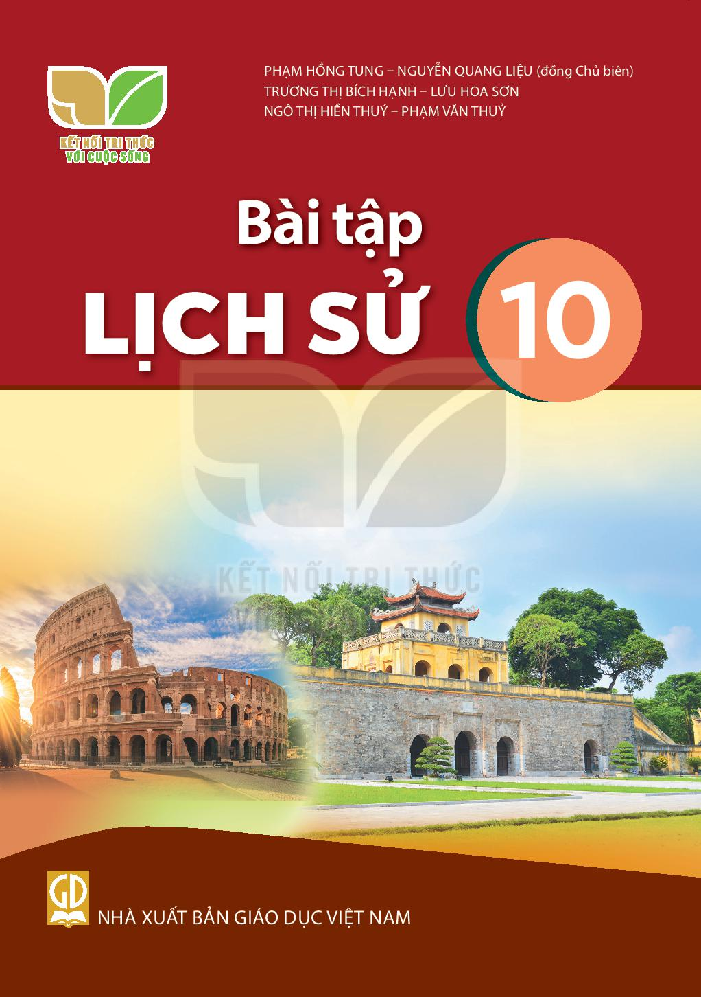 Download SBT Lịch sử 10 - Kết Nối Tri Thức