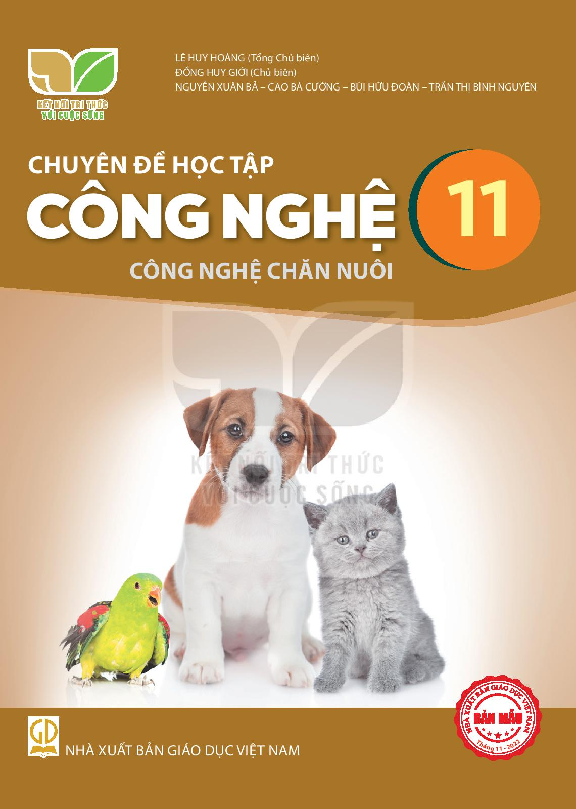 Download Chuyên đề Công nghệ 11 &#8211; Chăn nuôi - Kết Nối Tri Thức