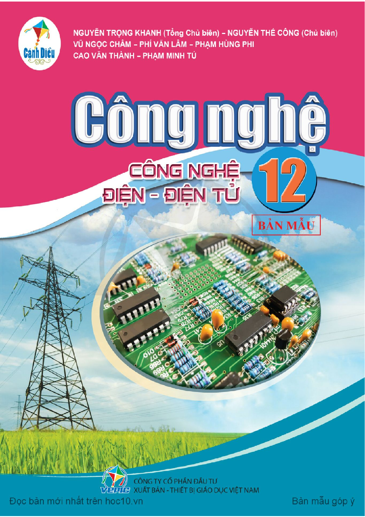 Download SGK Công nghệ 12 &#8211; Điện, điện tử - Cánh Diều