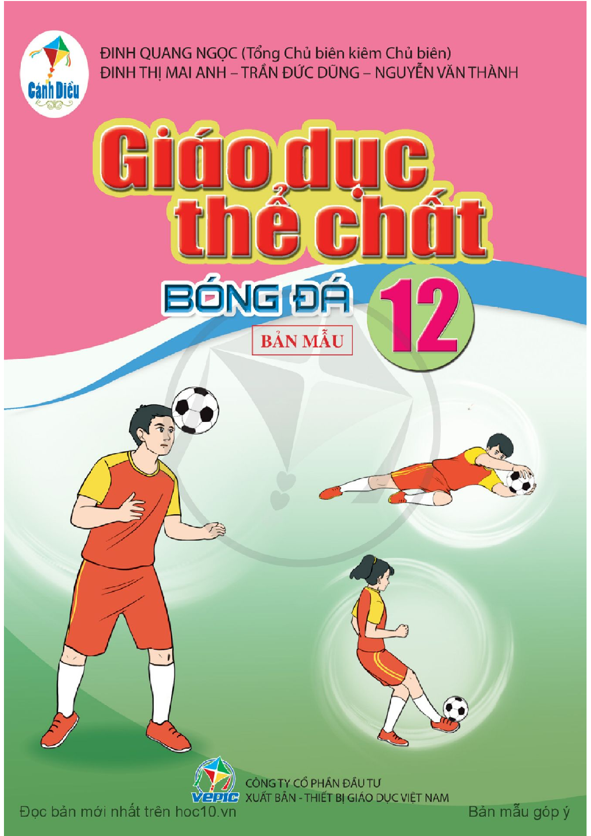 Download SGK GDTC 12 &#8211; Bóng đá - Cánh Diều