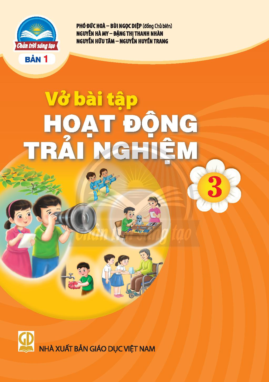 Download SBT Hoạt động trải nghiệm 3 Bản 1 - Trân trời sáng tạo