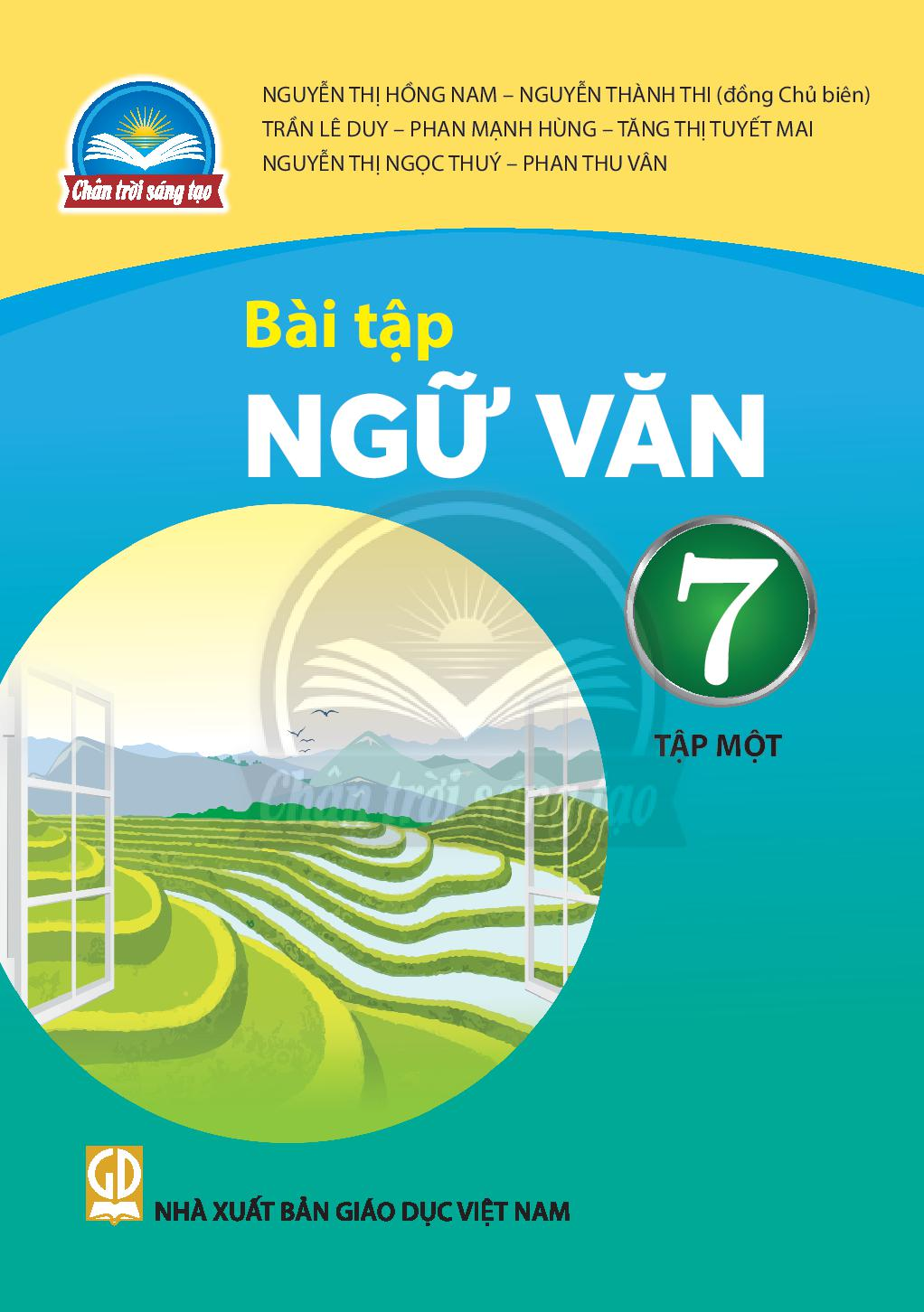 Download SBT Ngữ văn 7 Tập 1 - Trân trời sáng tạo