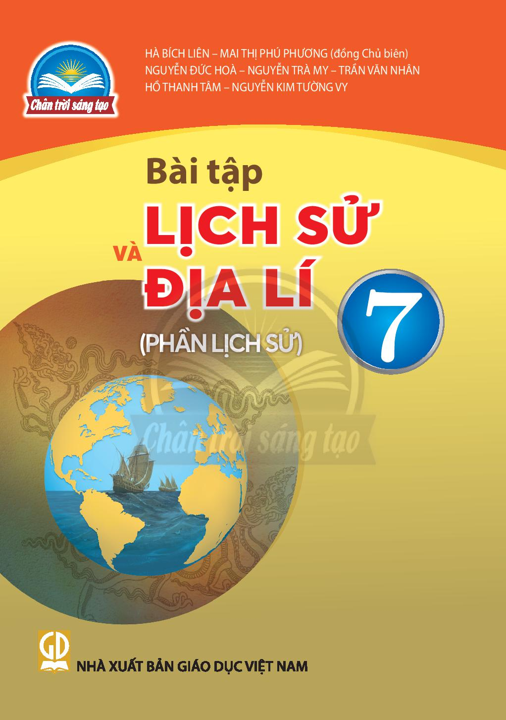 Download SBT Lịch sử và Địa lí 7 &#8211; Phần Lịch sử - Trân trời sáng tạo