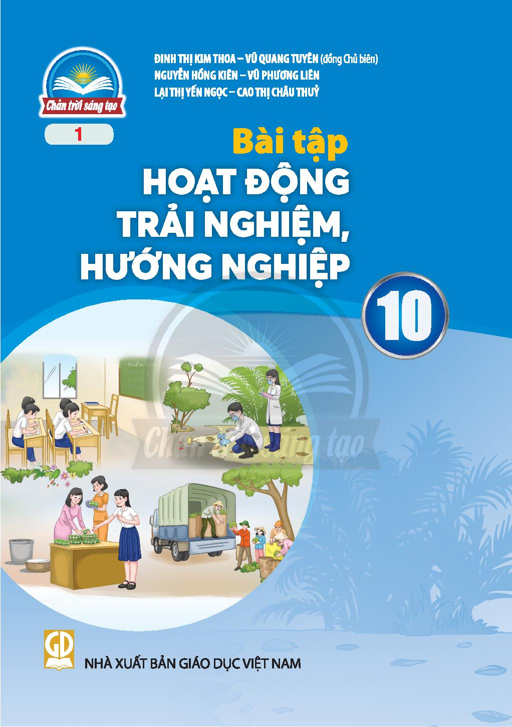 Download SBT Hoạt động TN, HN 10 Bản 1 - Trân trời sáng tạo