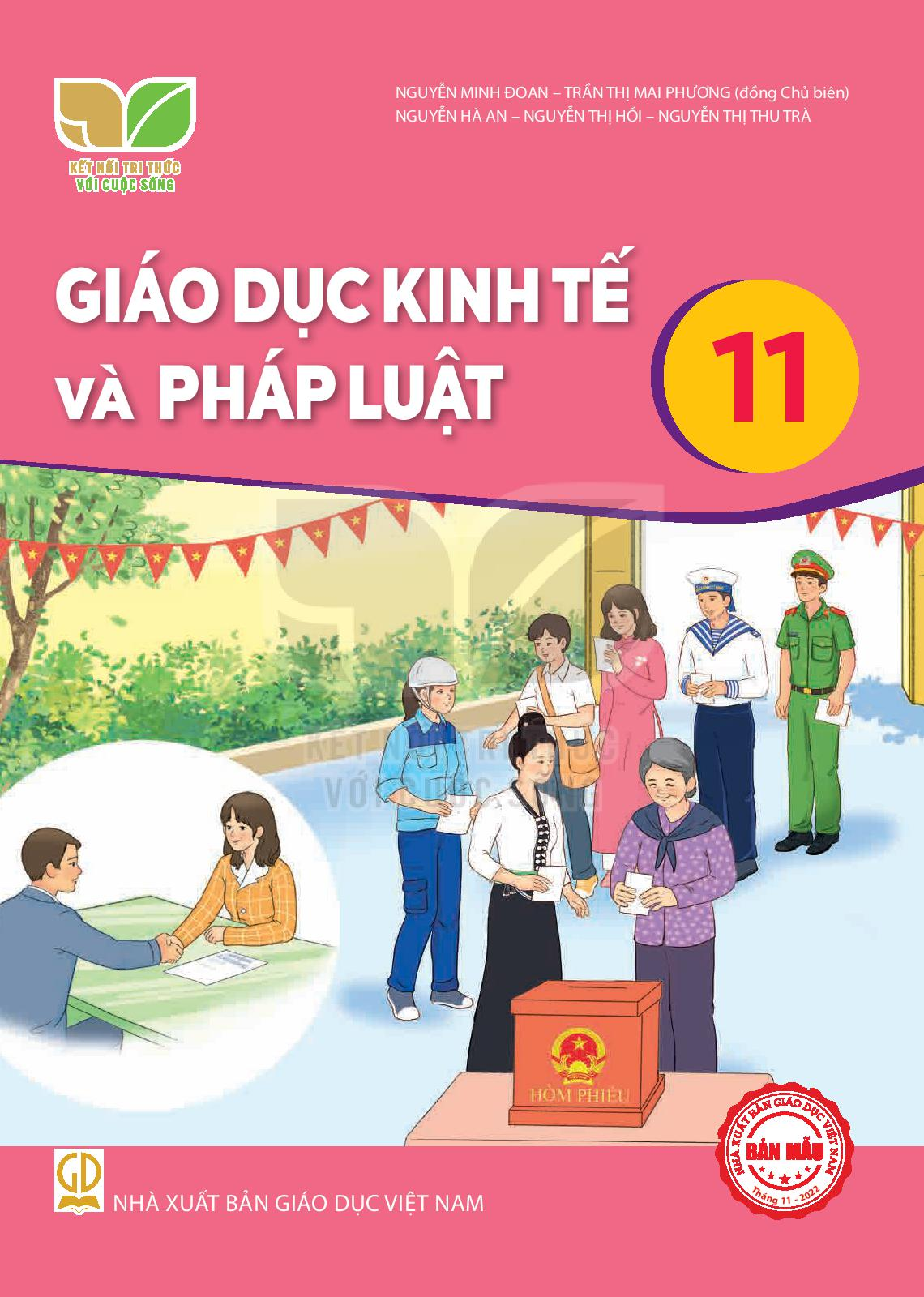 SGK Giáo dục KT&amp;PL 11 - Kết Nối Tri Thức