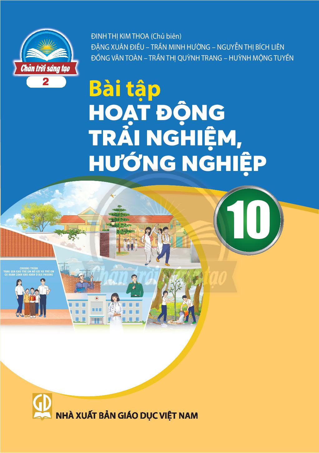 SBT Hoạt động TN, HN 10 Bản 2 - Trân trời sáng tạo
