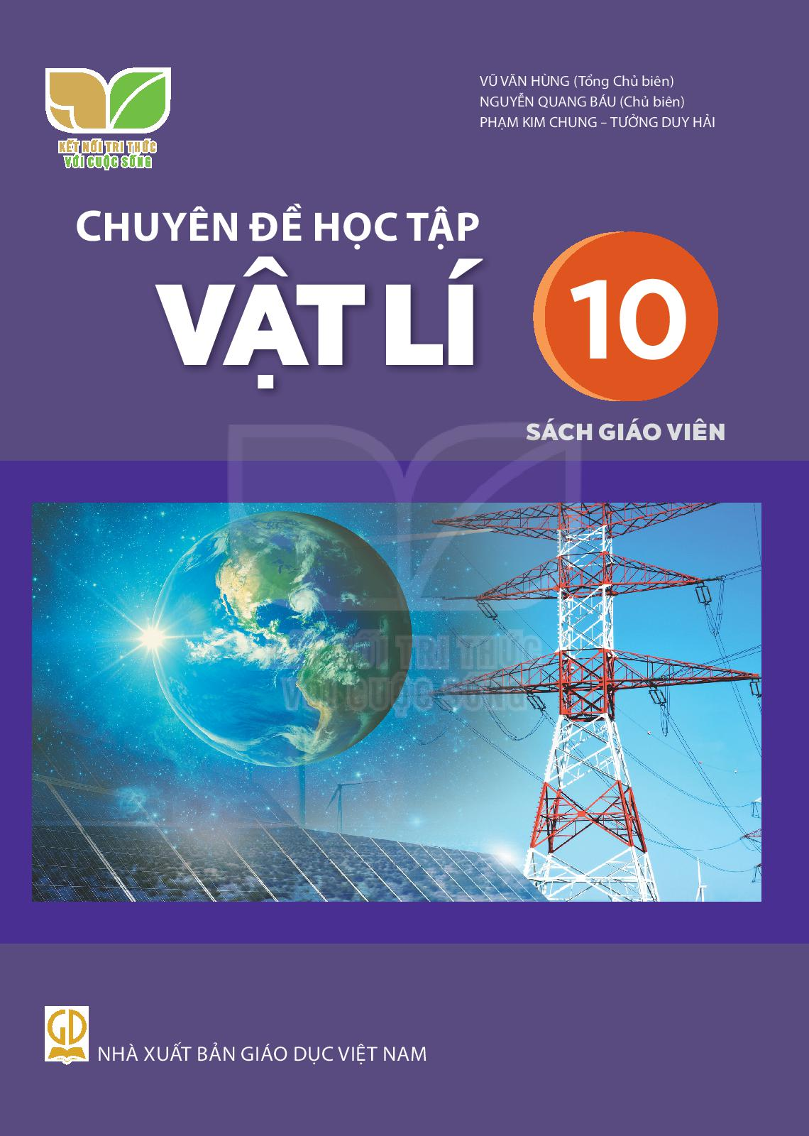 SGV Chuyên đề Vật lí 10 - Kết Nối Tri Thức